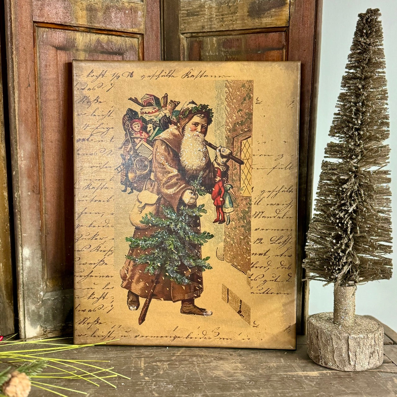 St. Nick - Canvas Sign