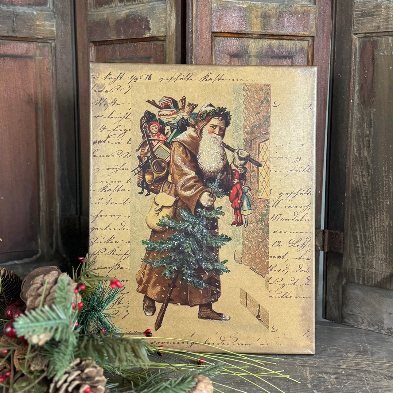 St. Nick - Canvas Sign