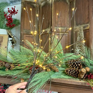 Lighted Twig Branches - 20"