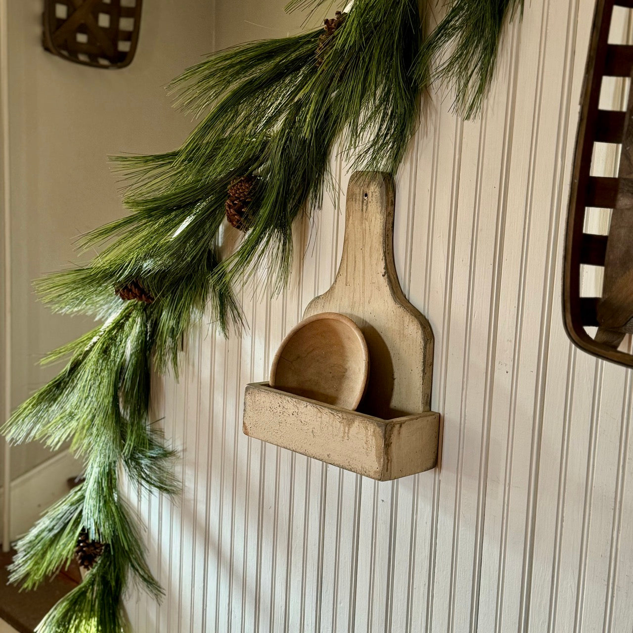 Dark Green Long Needle Garland - 9 Fo