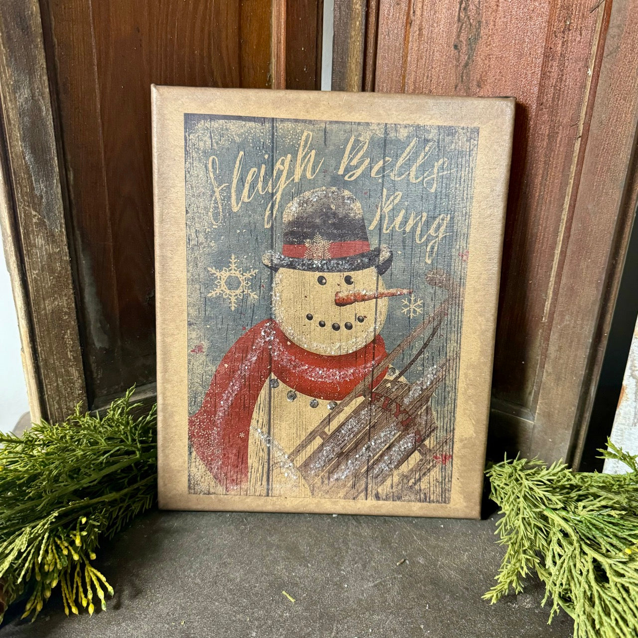 Sleigh Bells Ring - Canvas Picture