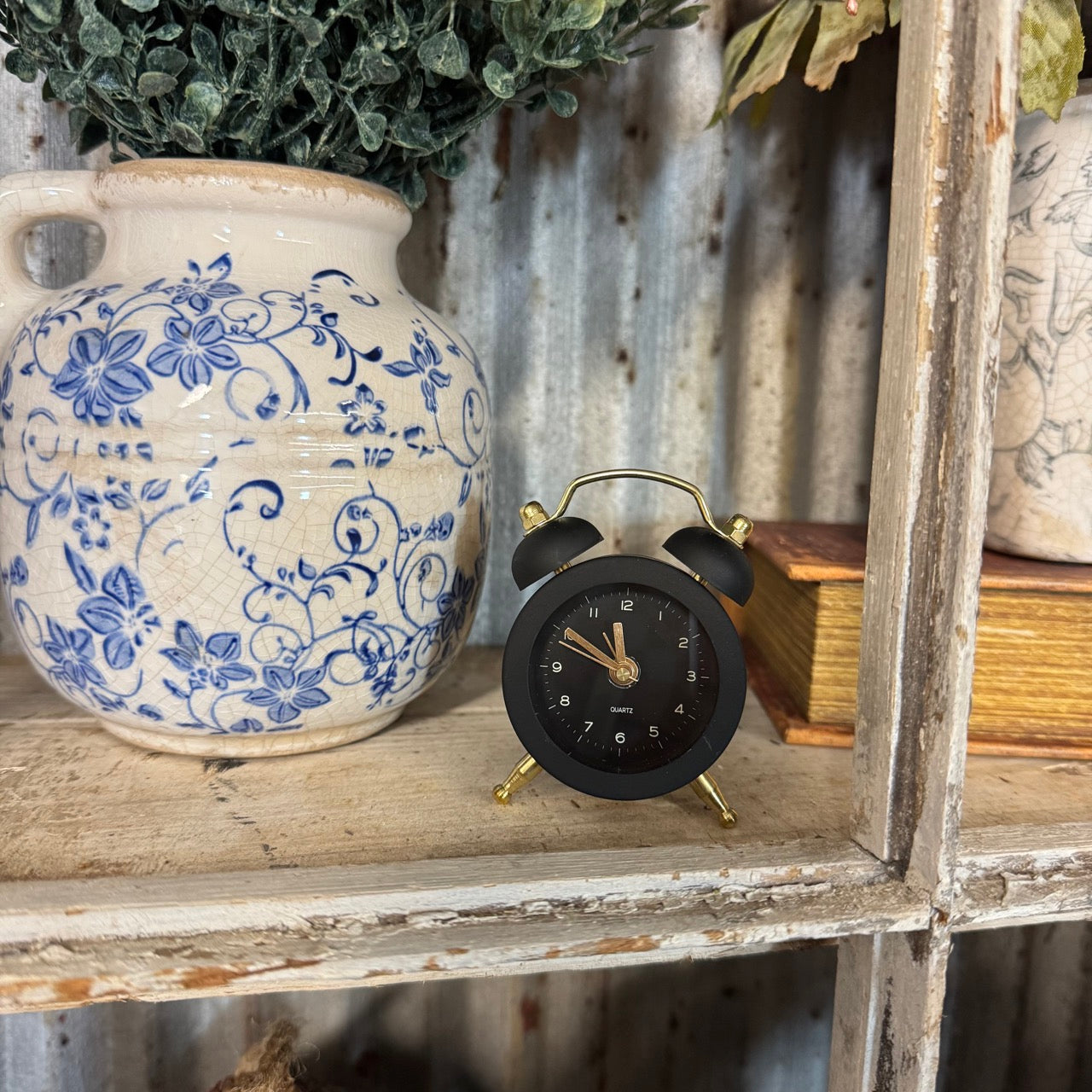 Tiny Bell Clock - Black