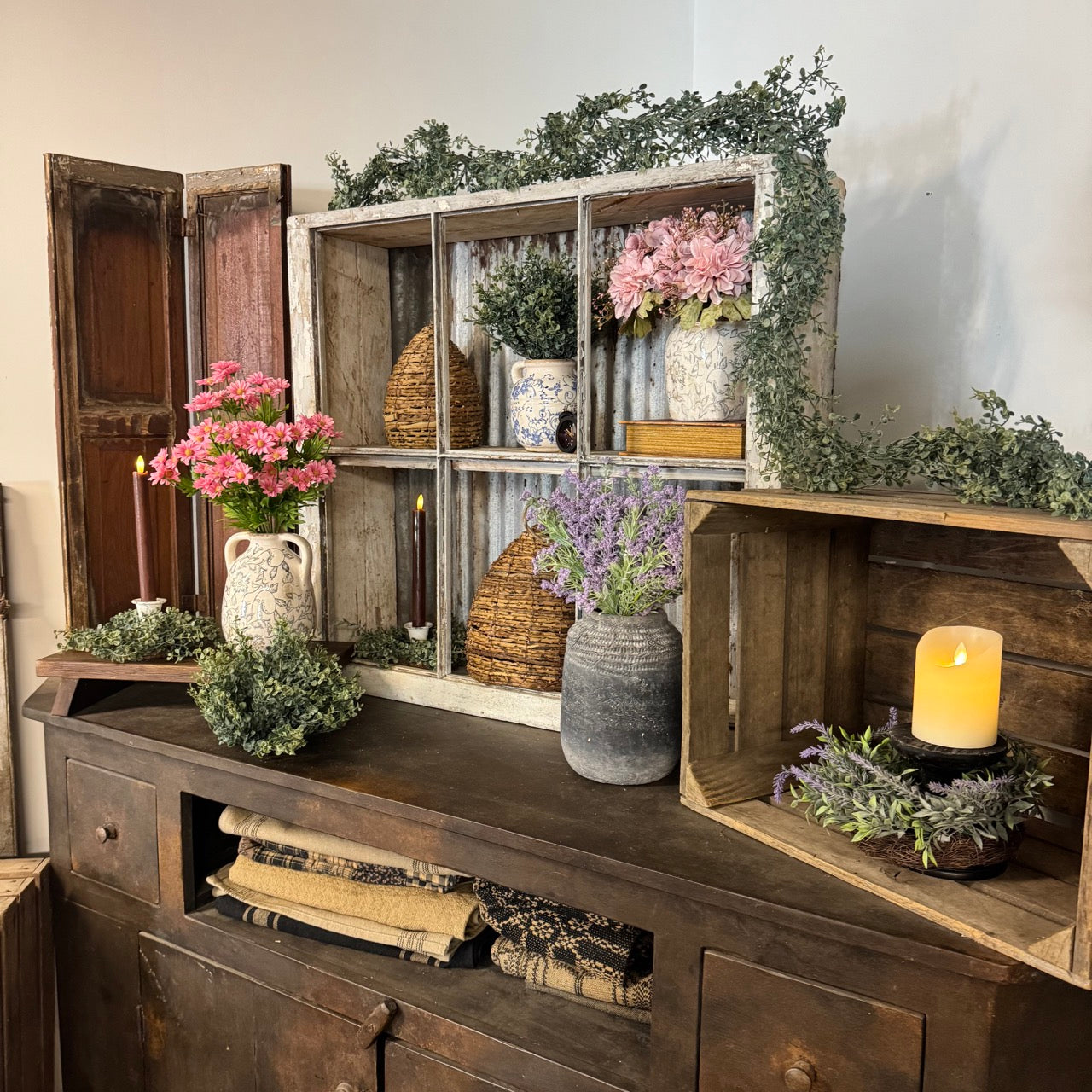 Meadow Green Garland - 6'