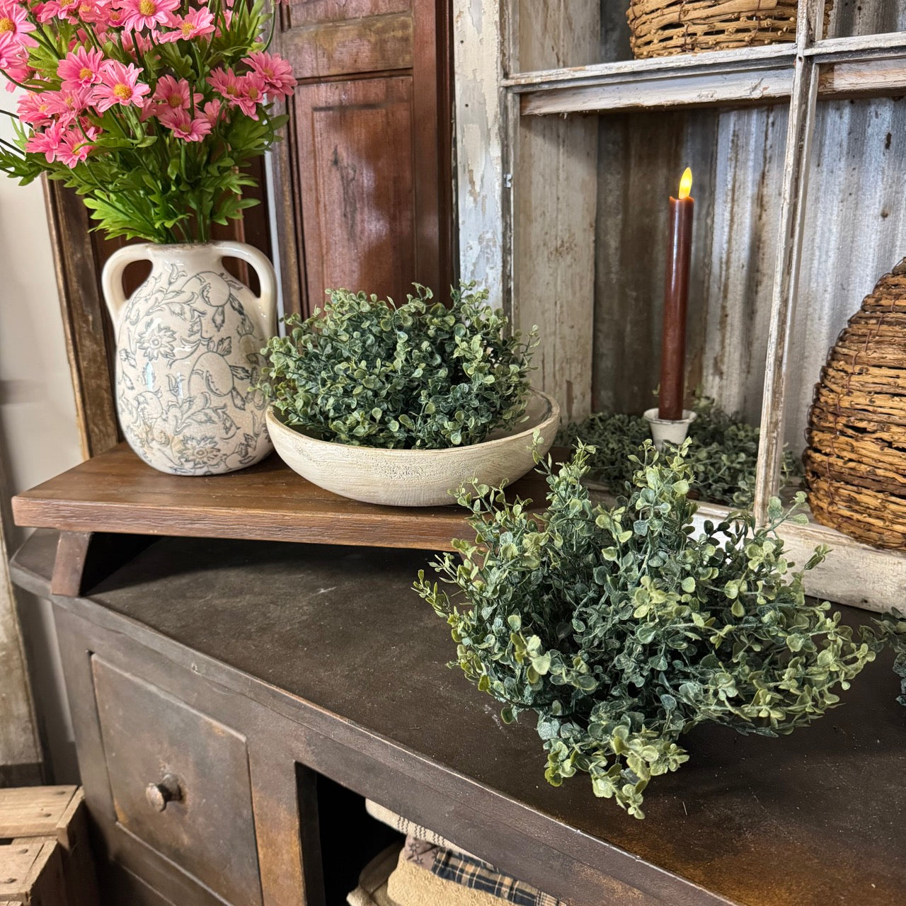 Meadow Green - Half Sphere - Set of 2