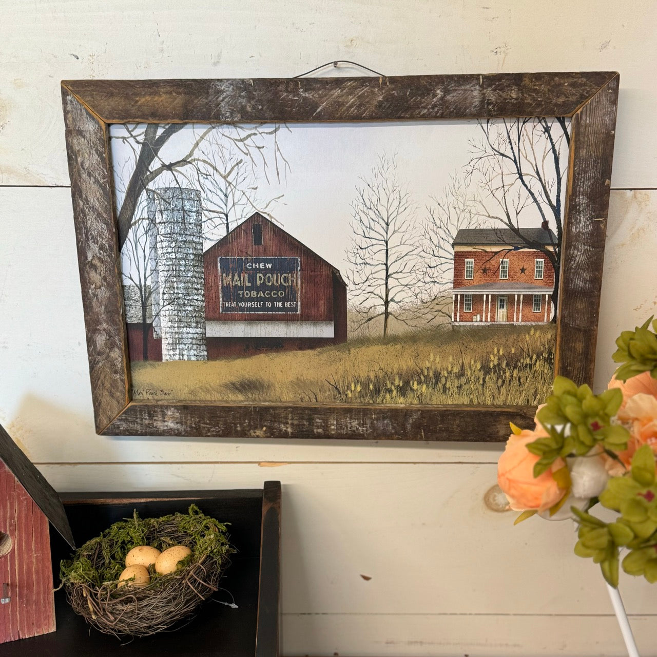 Billy Jacobs "Mail Pouch Barn" Framed Art