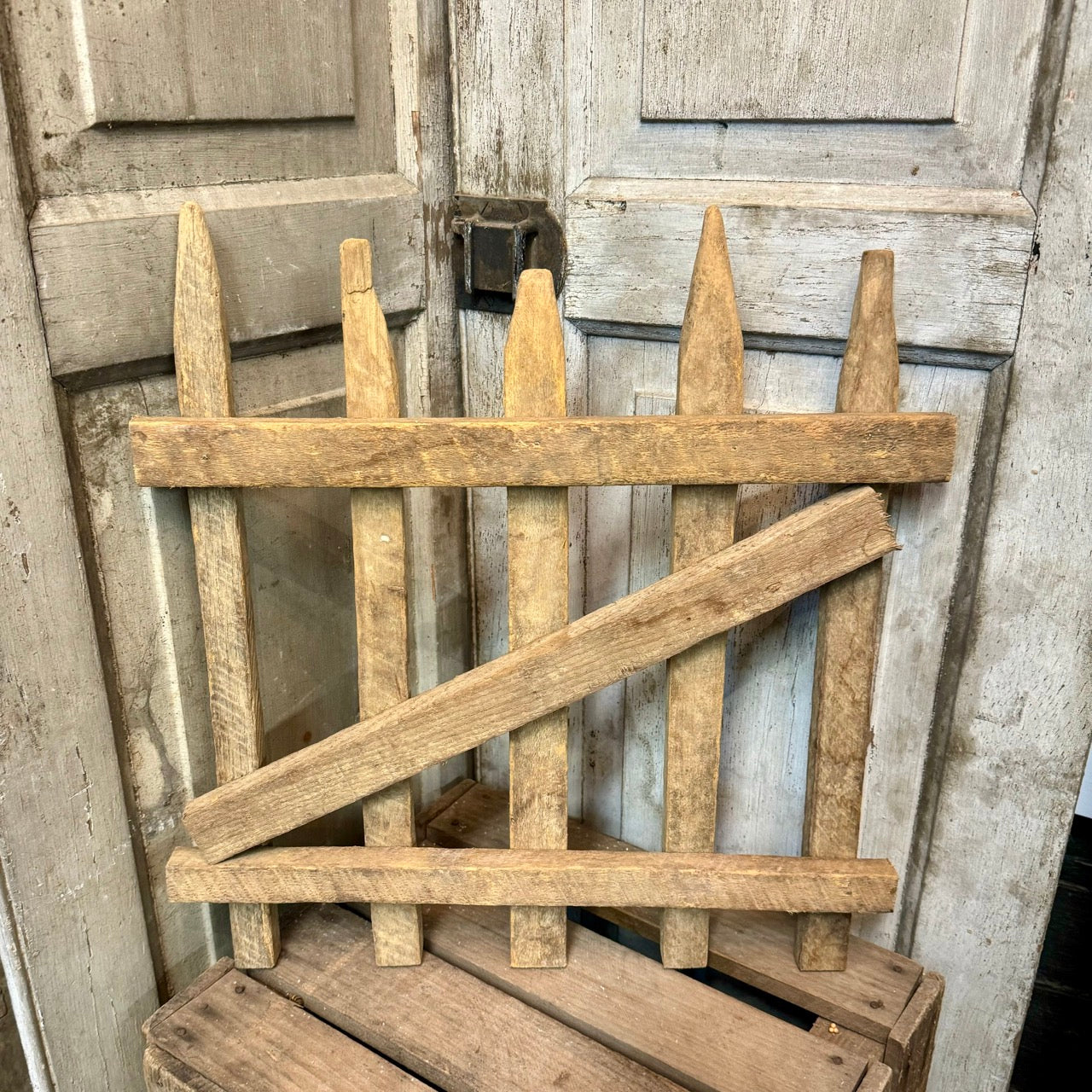 Old Tobacco Lath Fence Country Decor, Decor, Farmhouse Decor, Farmhouse Decorating, Farmhouse Spring Decor, Farmhouse Spring Decorating, Fence, New, Primitive Spring Decor, Spring Decor, Spring Decorating 