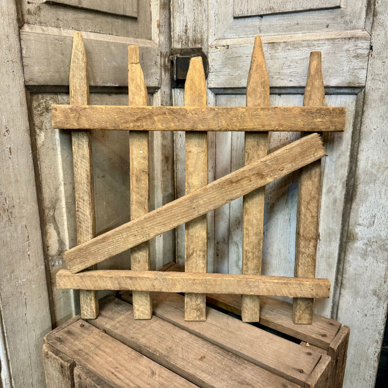 Old Tobacco Lath Fence Country Decor, Decor, Farmhouse Decor, Farmhouse Decorating, Farmhouse Spring Decor, Farmhouse Spring Decorating, Fence, New, Primitive Spring Decor, Spring Decor, Spring Decorating 