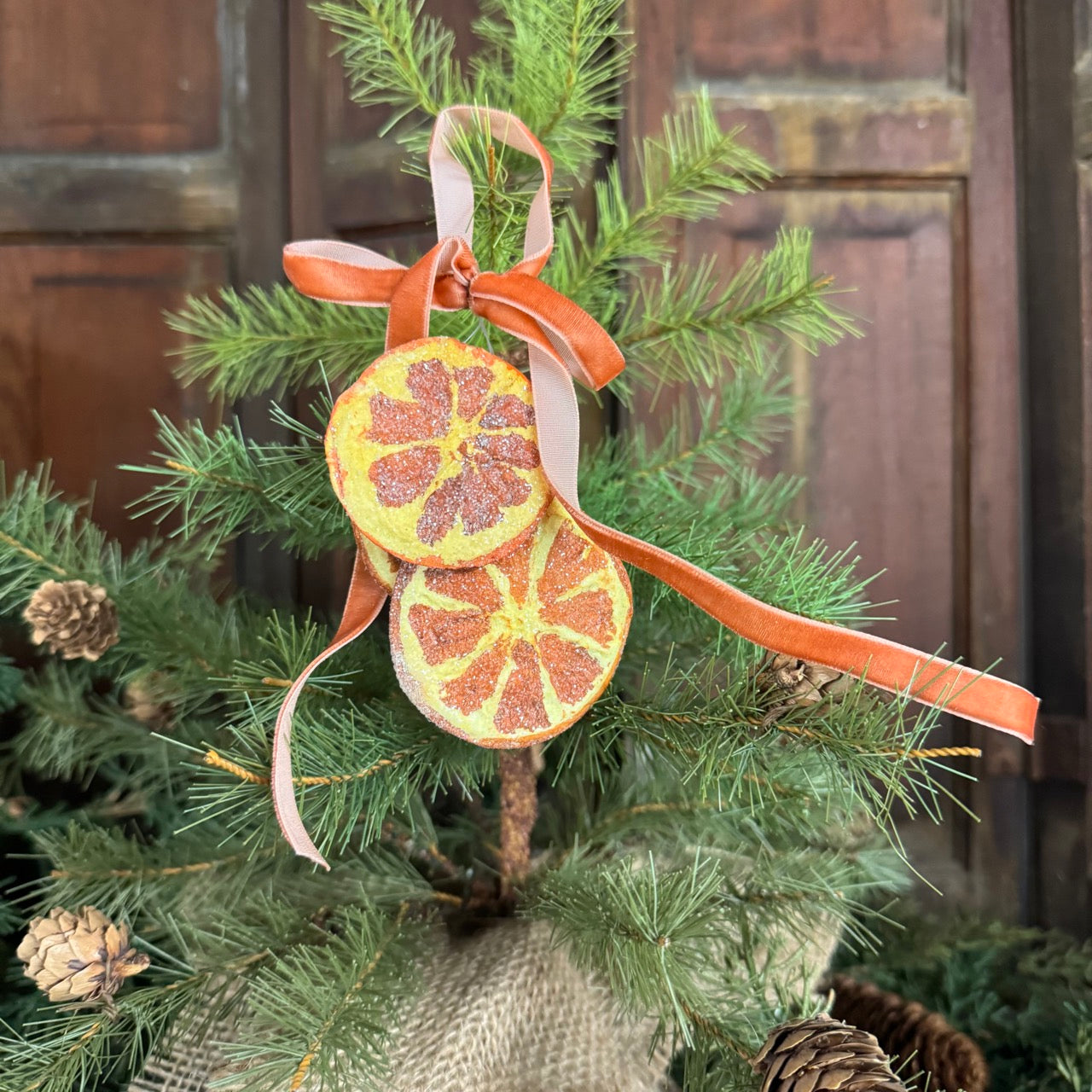 Orange Slice Ornament
