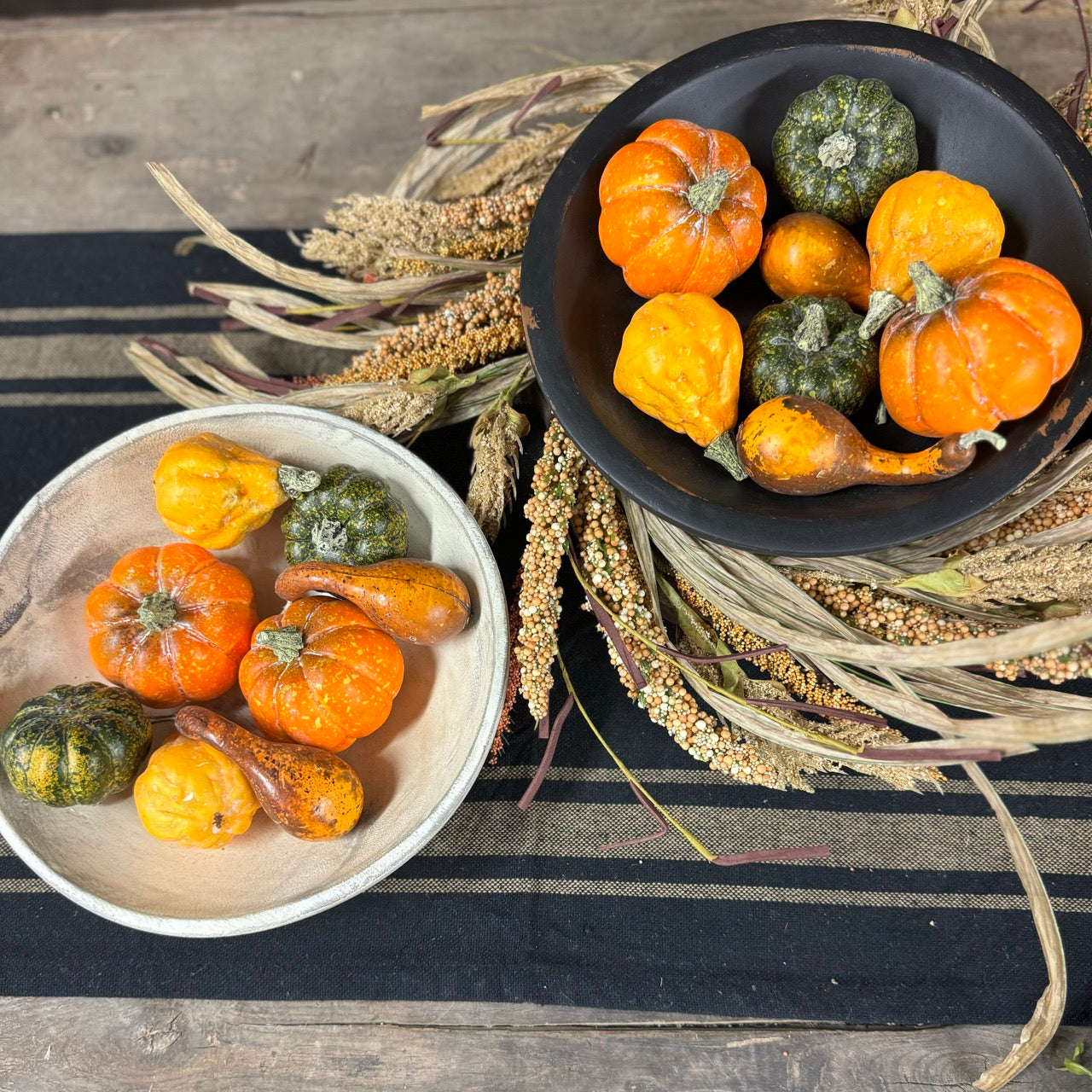 Mixed Pumpkins - Set of 16