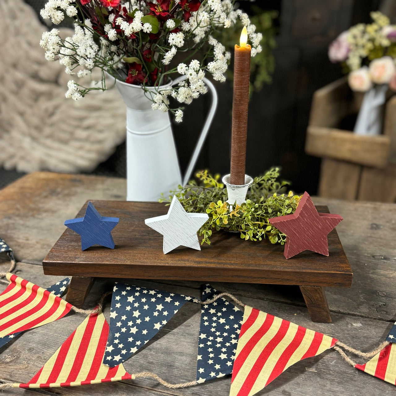 Wooden Stars Sitters - Set of 3