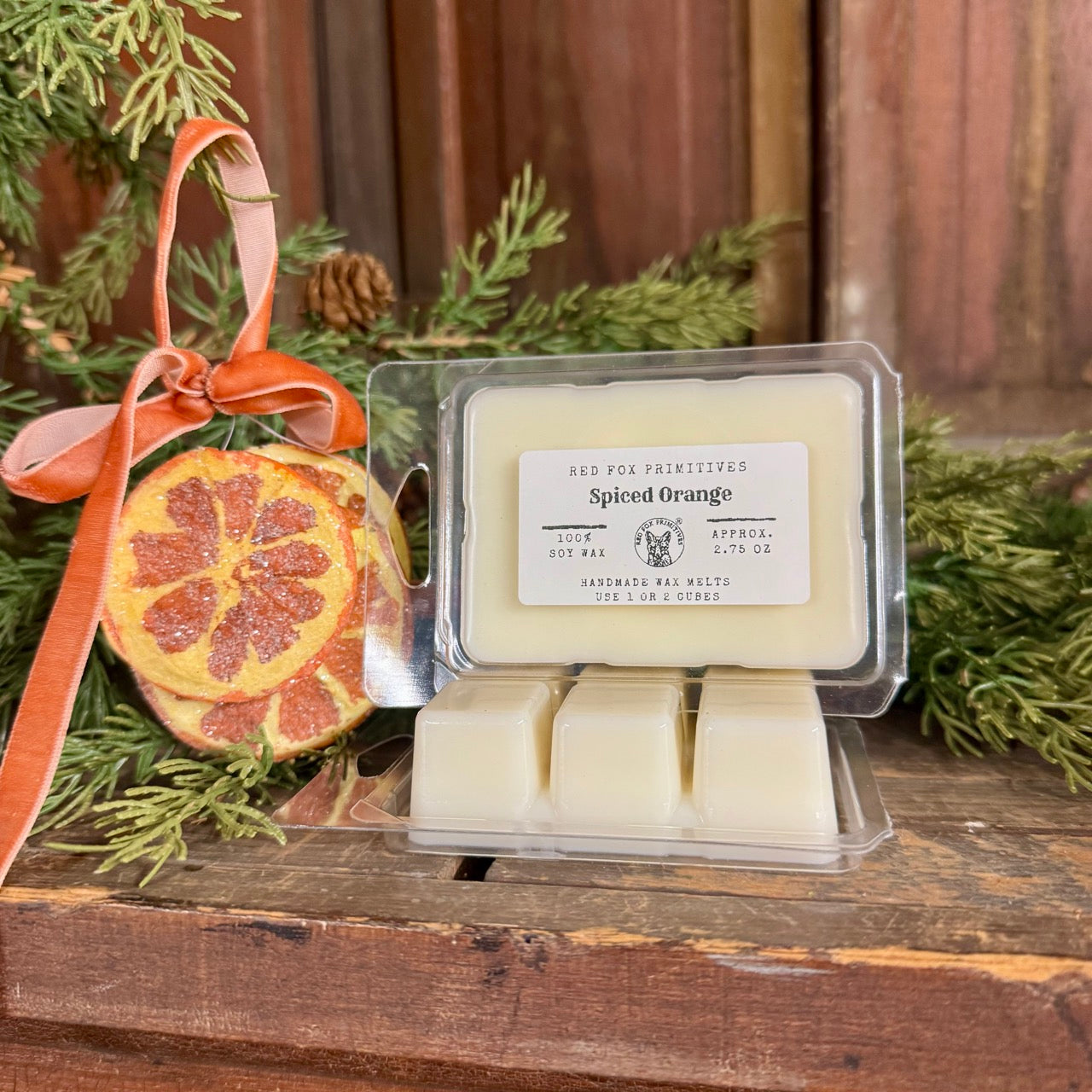 Spiced Orange - Soy Wax Melts - Set of 2