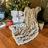 Heirloom Soft Tan Throw – Luxury Faux Fur Blanket
