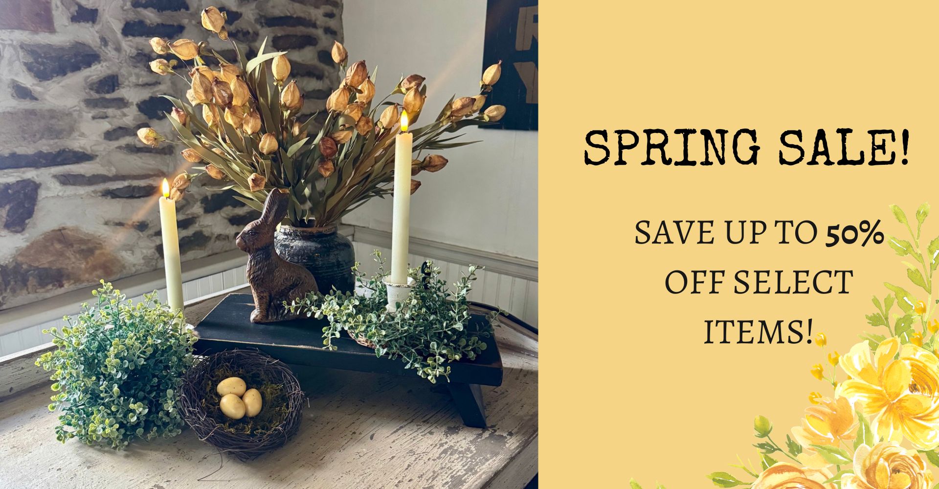 Decorate your beautiful home with items you love