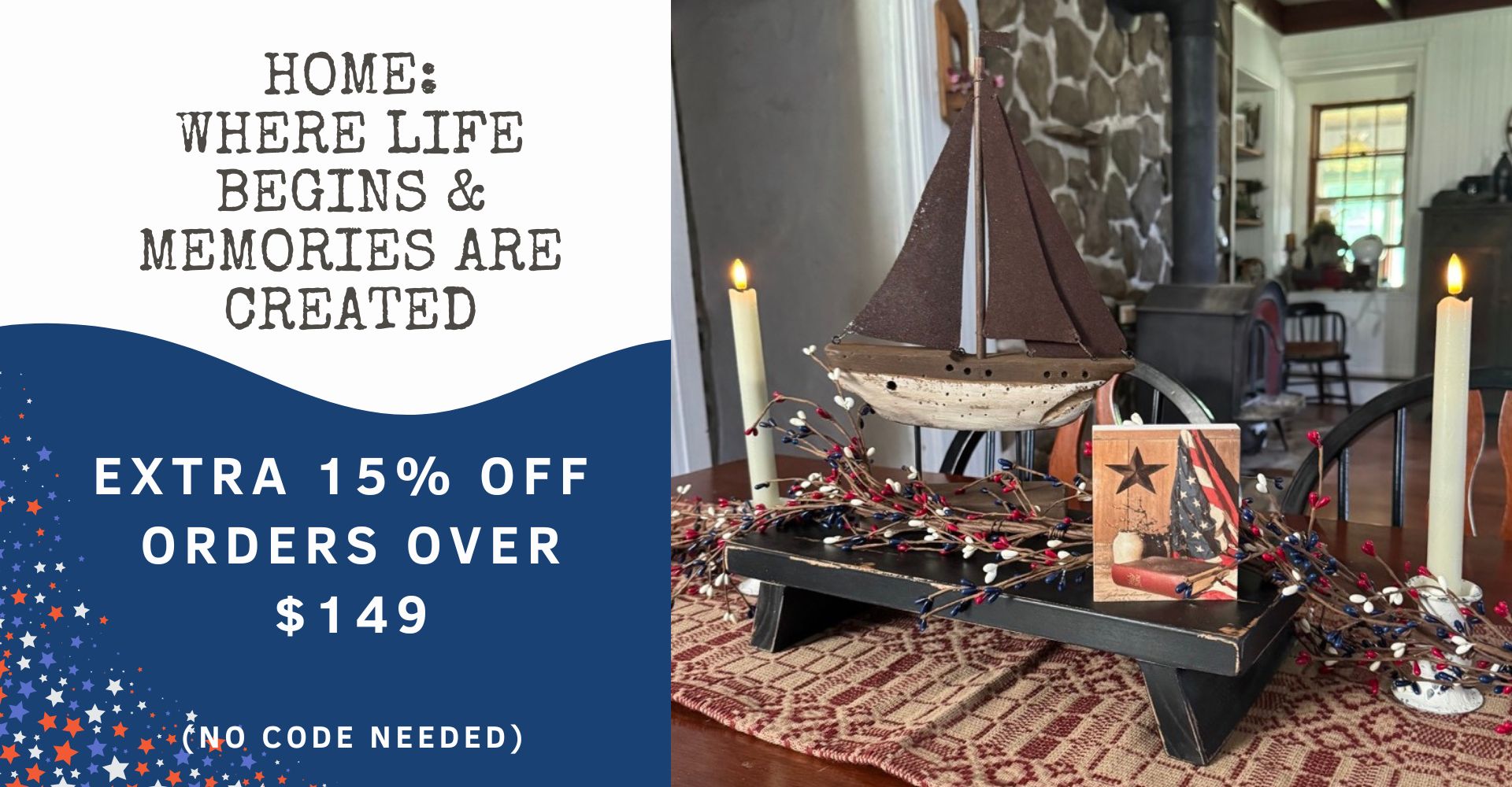 Decorate your beautiful home with items you love