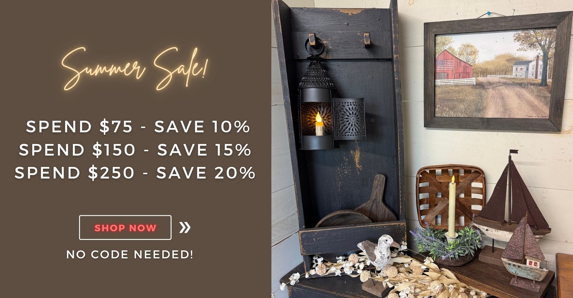 Decorate your beautiful home with items you love