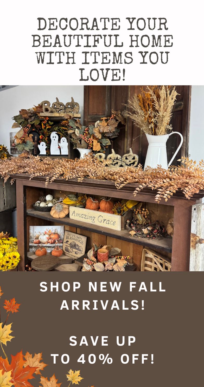 Decorate your beautiful home with items you love