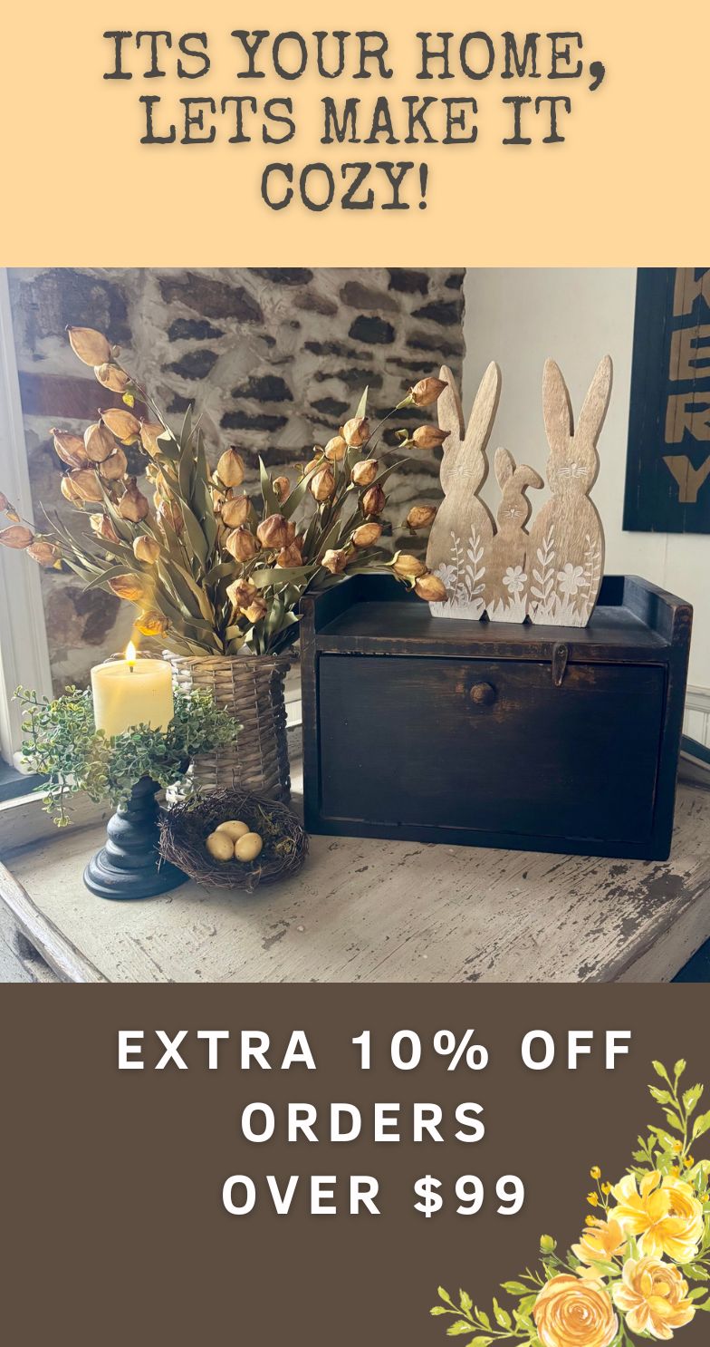 Decorate your beautiful home with items you love