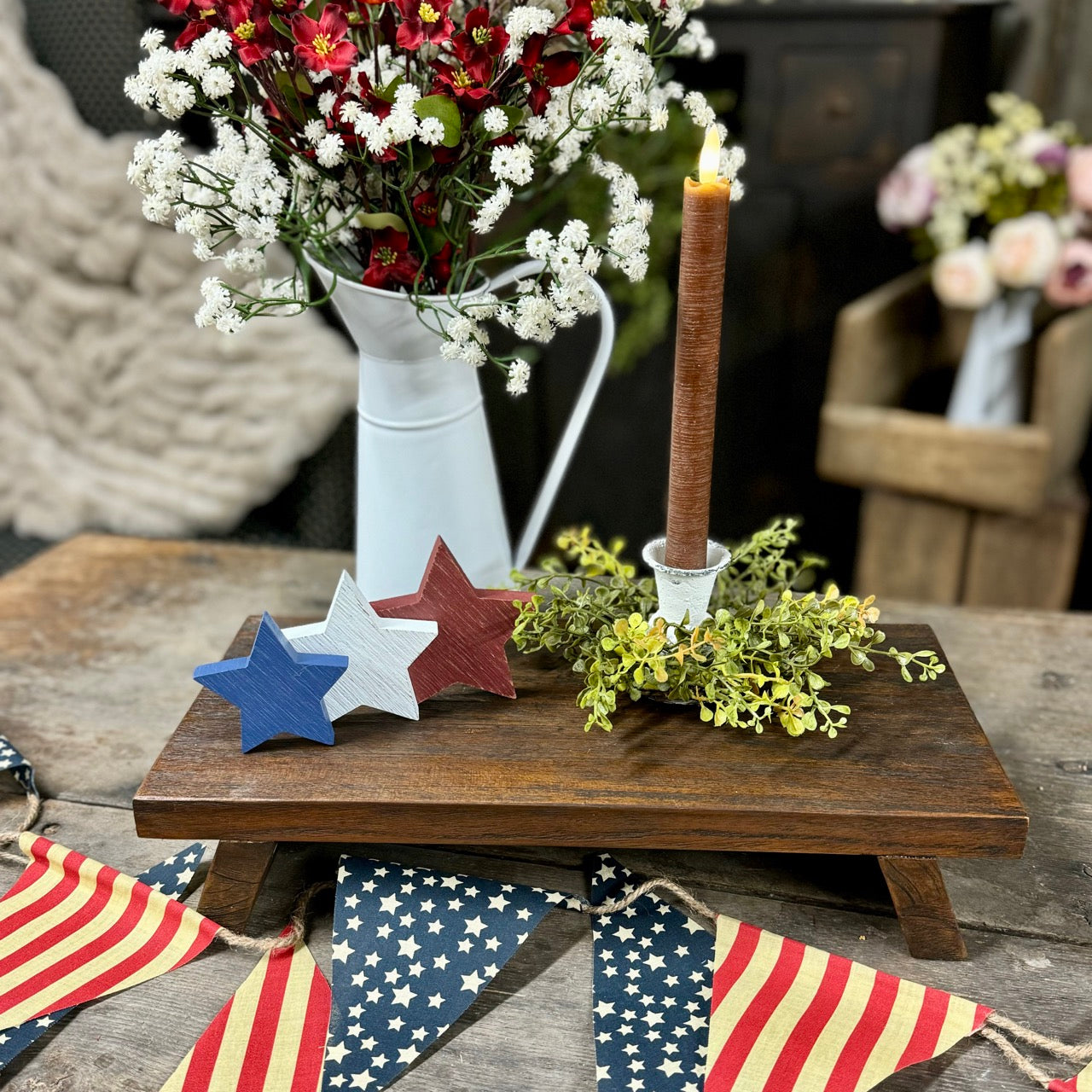 Wooden Stars Sitters - Set of 3