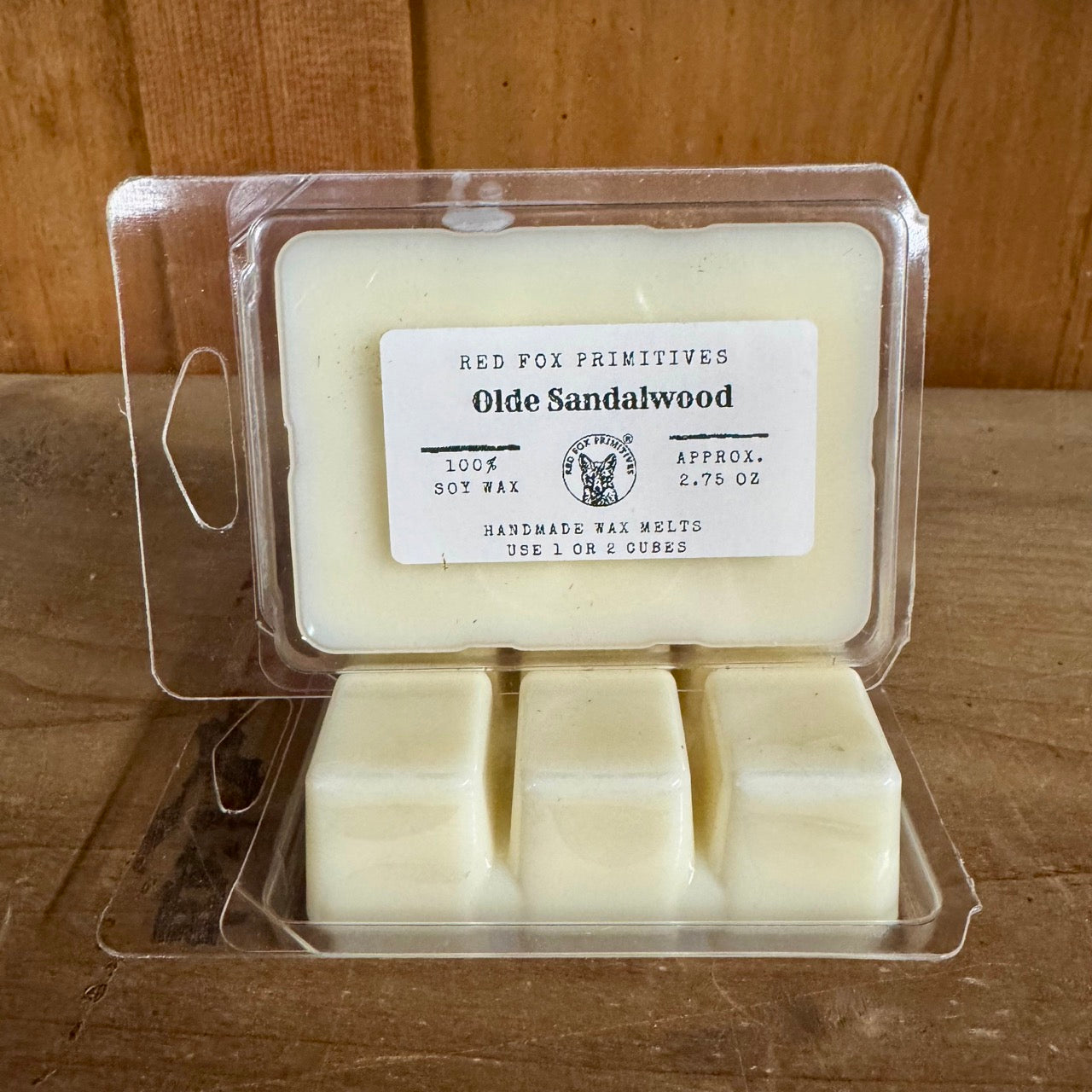 Olde Sandalwood - Soy Wax Melts - Set of 2