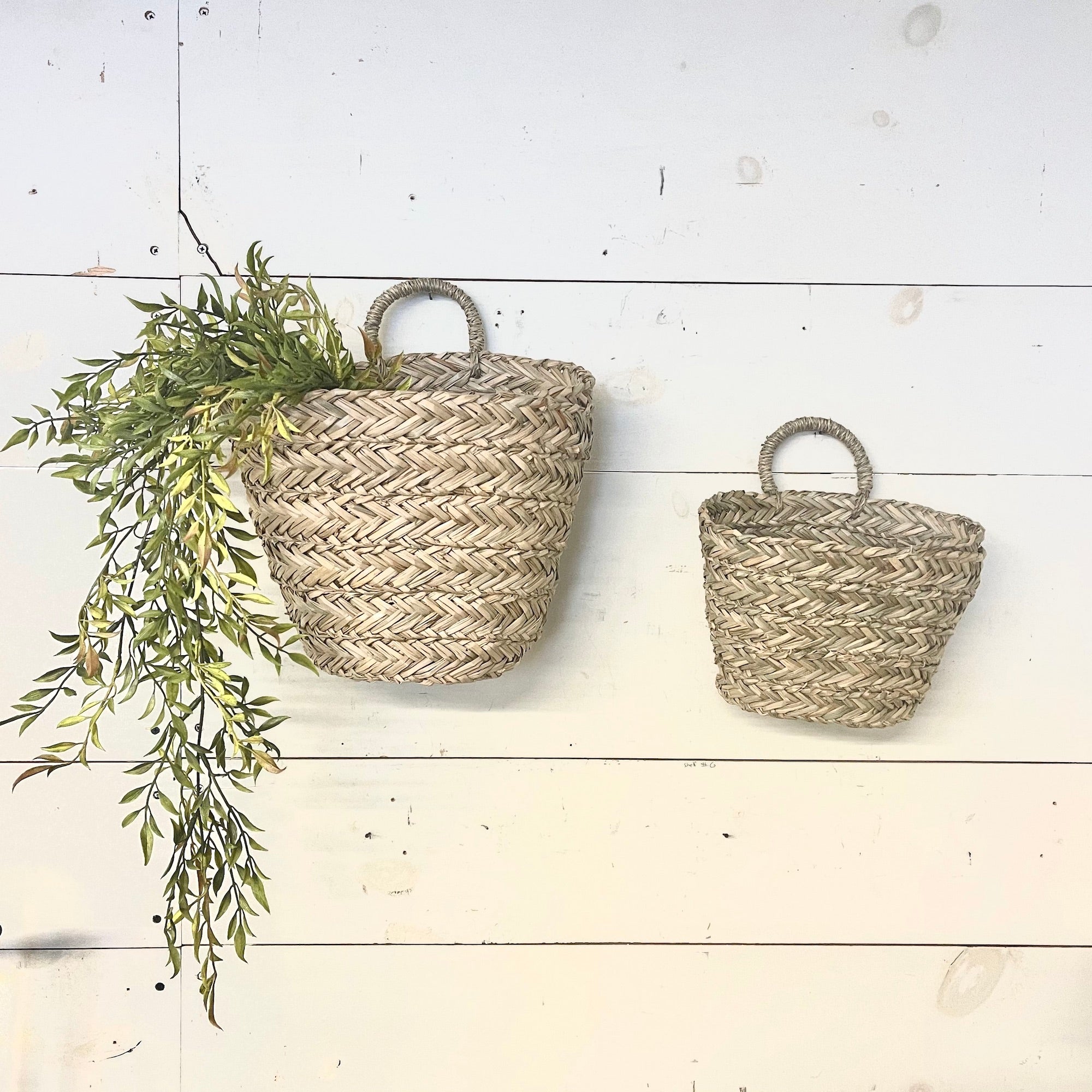 Woven Wall Baskets - Set of 2