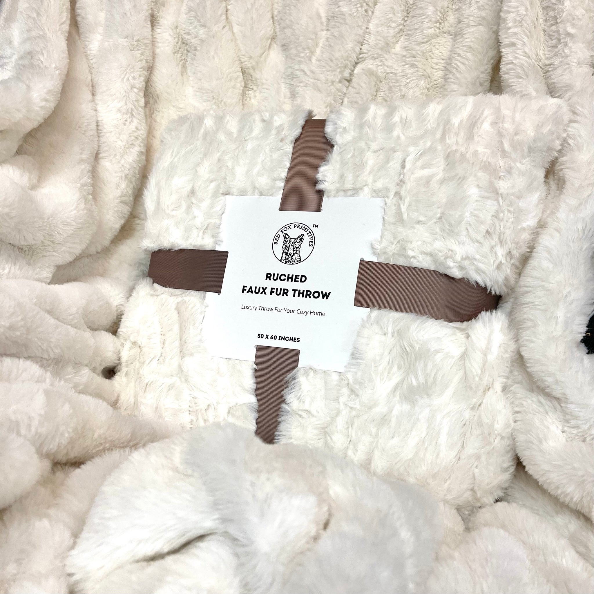Luxury Faux Fur Throw Blanket | Wedding Gift