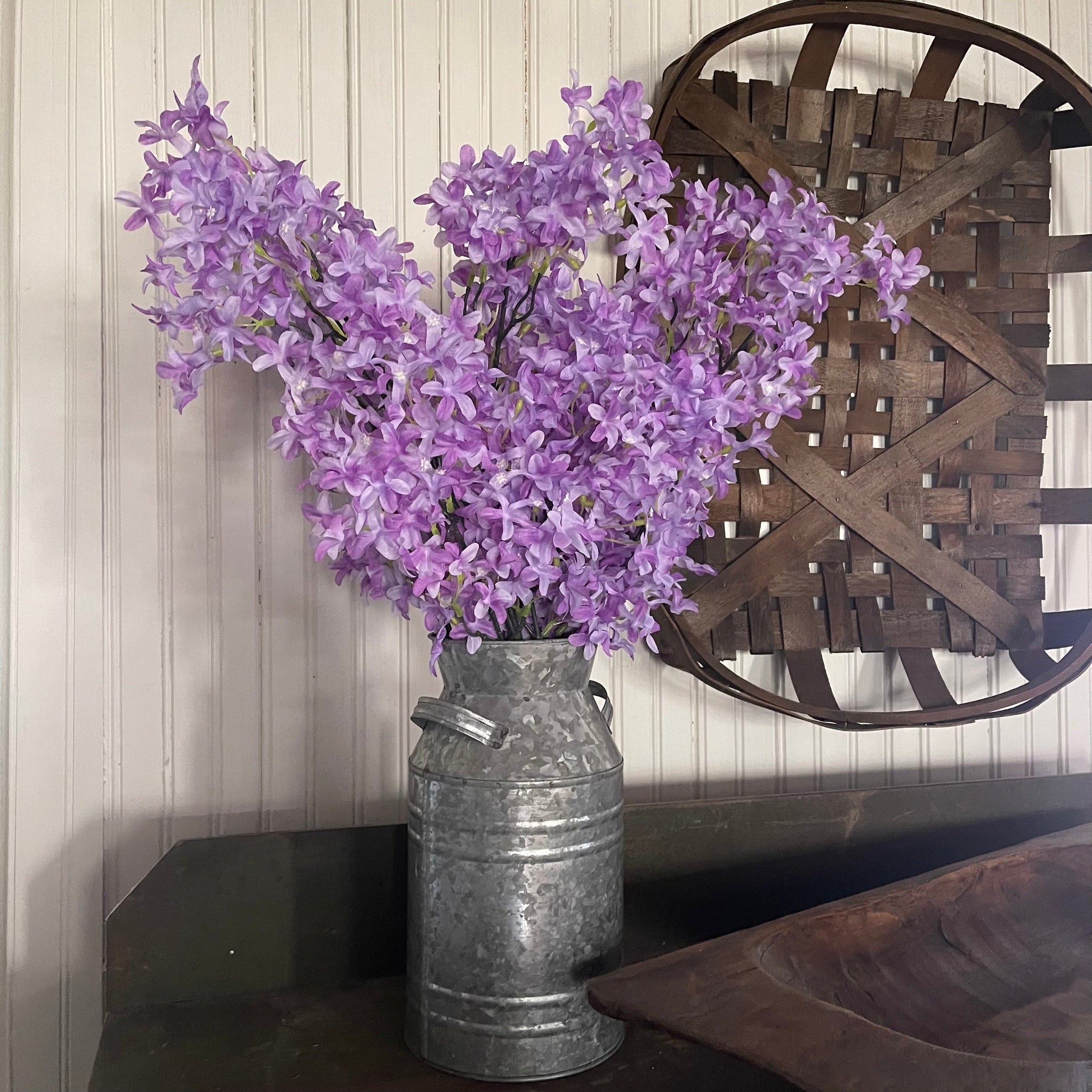 Purple Lilac Stem Set Artificial Spring Plants, Farmhouse Spring Decor, New, Spring Decor, Spring Decorating, Spring Farmhouse Decor, Spring Floral, Spring Florals, Spring Flowers, Spring Home Decor, Top Spring Products 