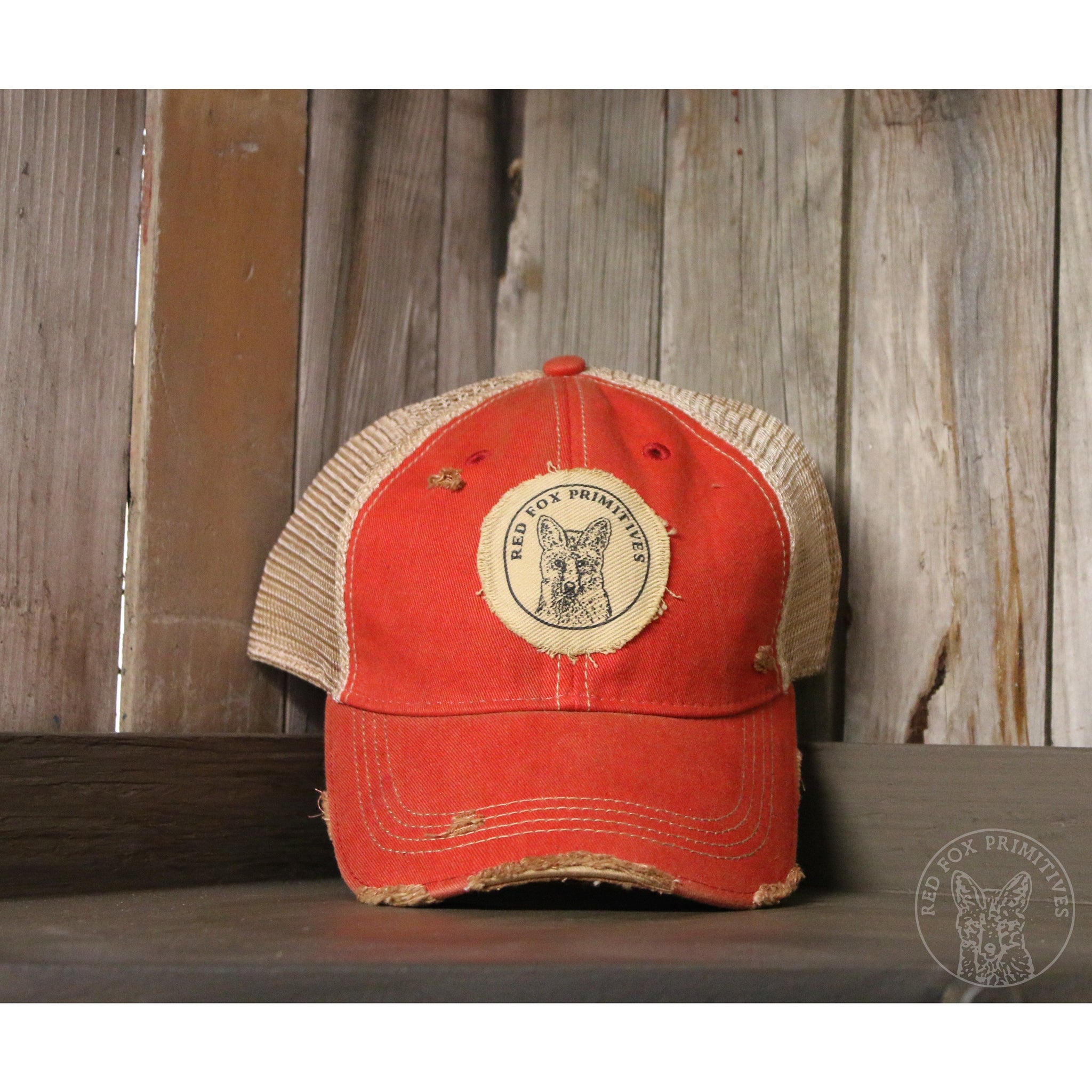 Red Fox Primitives Hat - Red