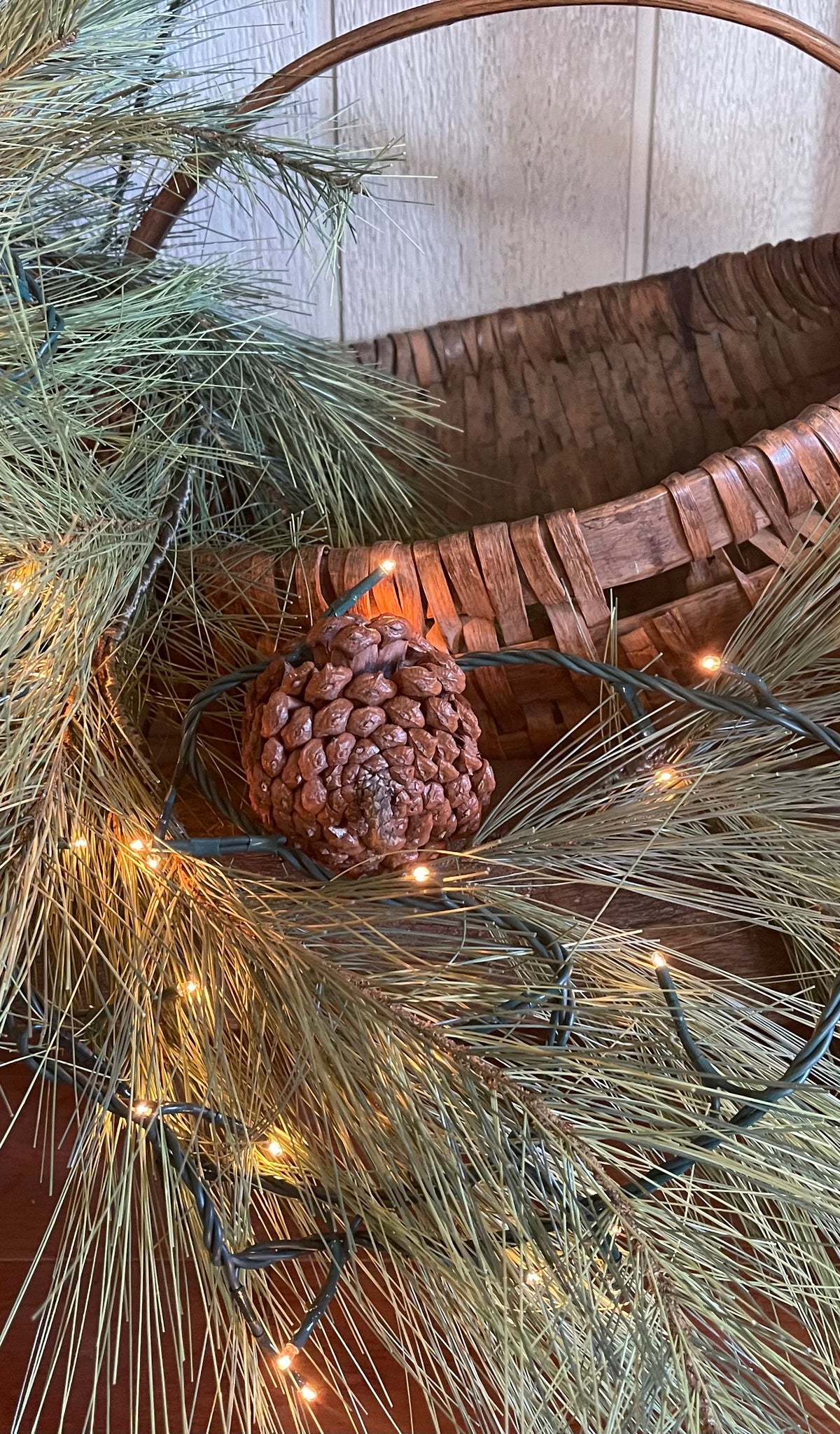 Twinkle Lights Tiny Bulbs Winter Decor Red Fox Primitives