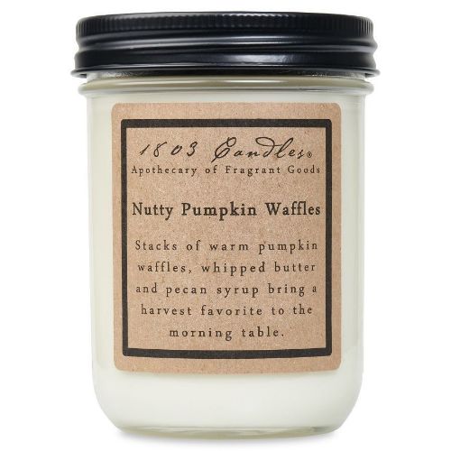 Nutty Pumpkin Waffles - Candle